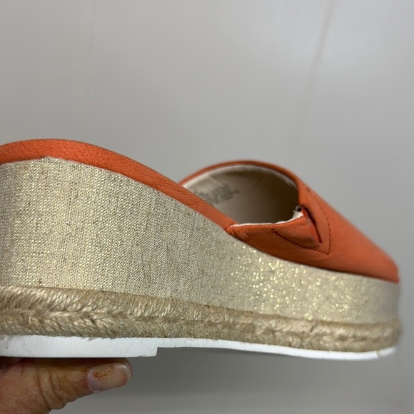 Katherine Kelly Lena wedge Leather Sandals - Picture 4 of 10